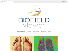 Tablet Screenshot of biofieldviewer.com